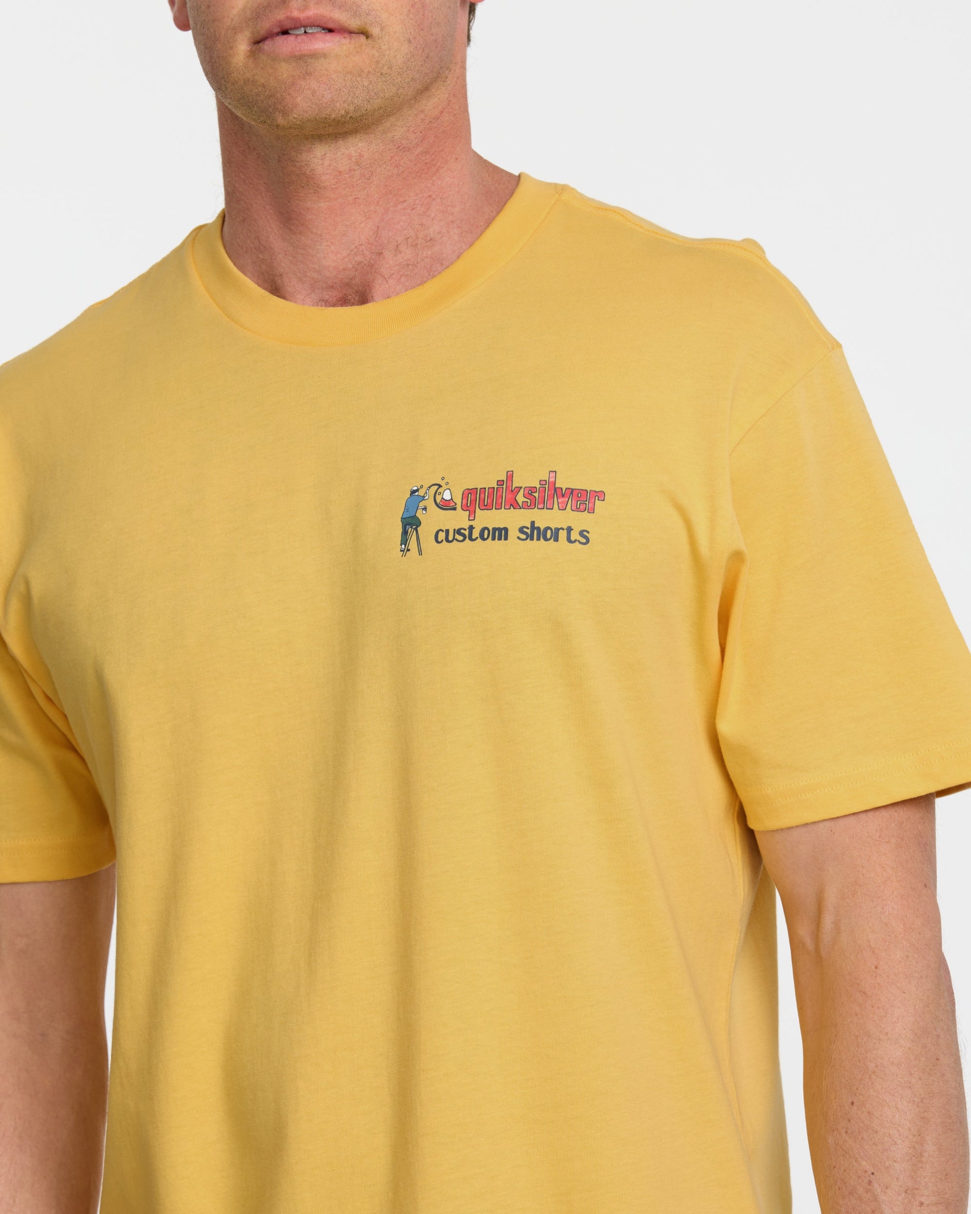 Sign Painter Classic T-shirt - Golden Haze Quick Silver Golden Haze