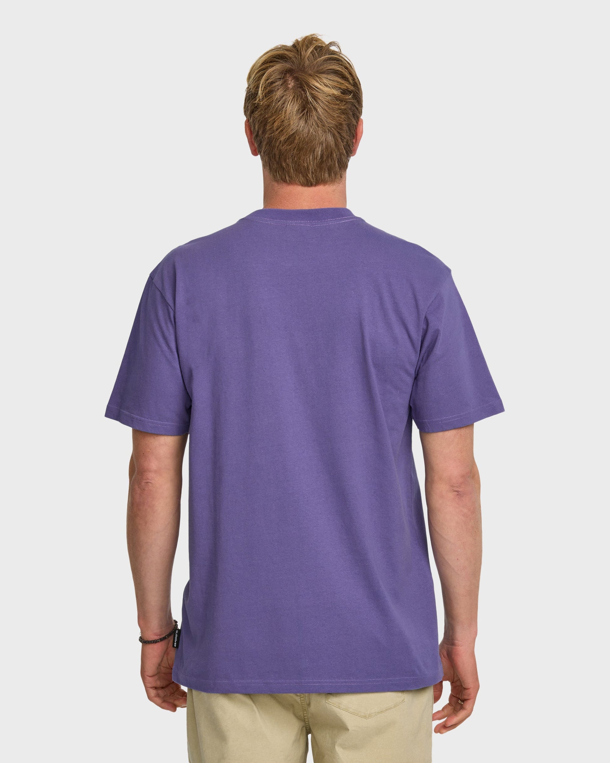 Star Crawler Heavy Weight T-shirt - Monarch Purple Quick Silver Monarch Purple