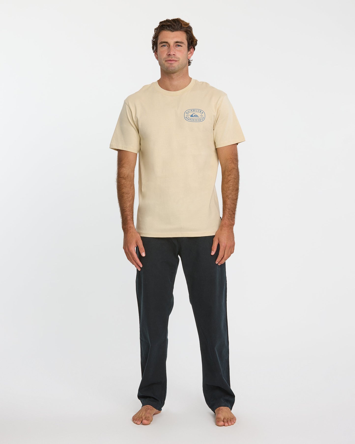 Western Lock T-Shirt - Fog Quick Silver Fog