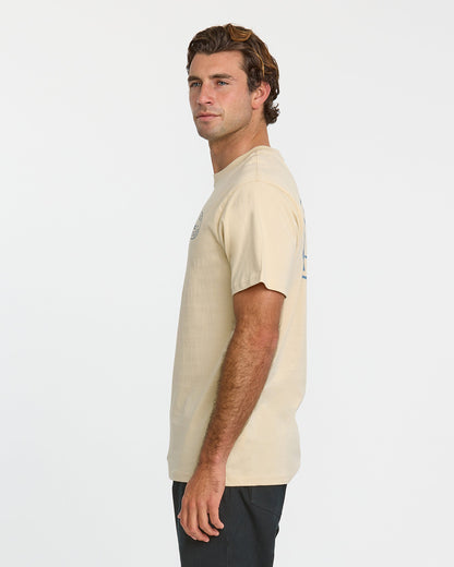 Western Lock T-Shirt - Fog Quick Silver Fog