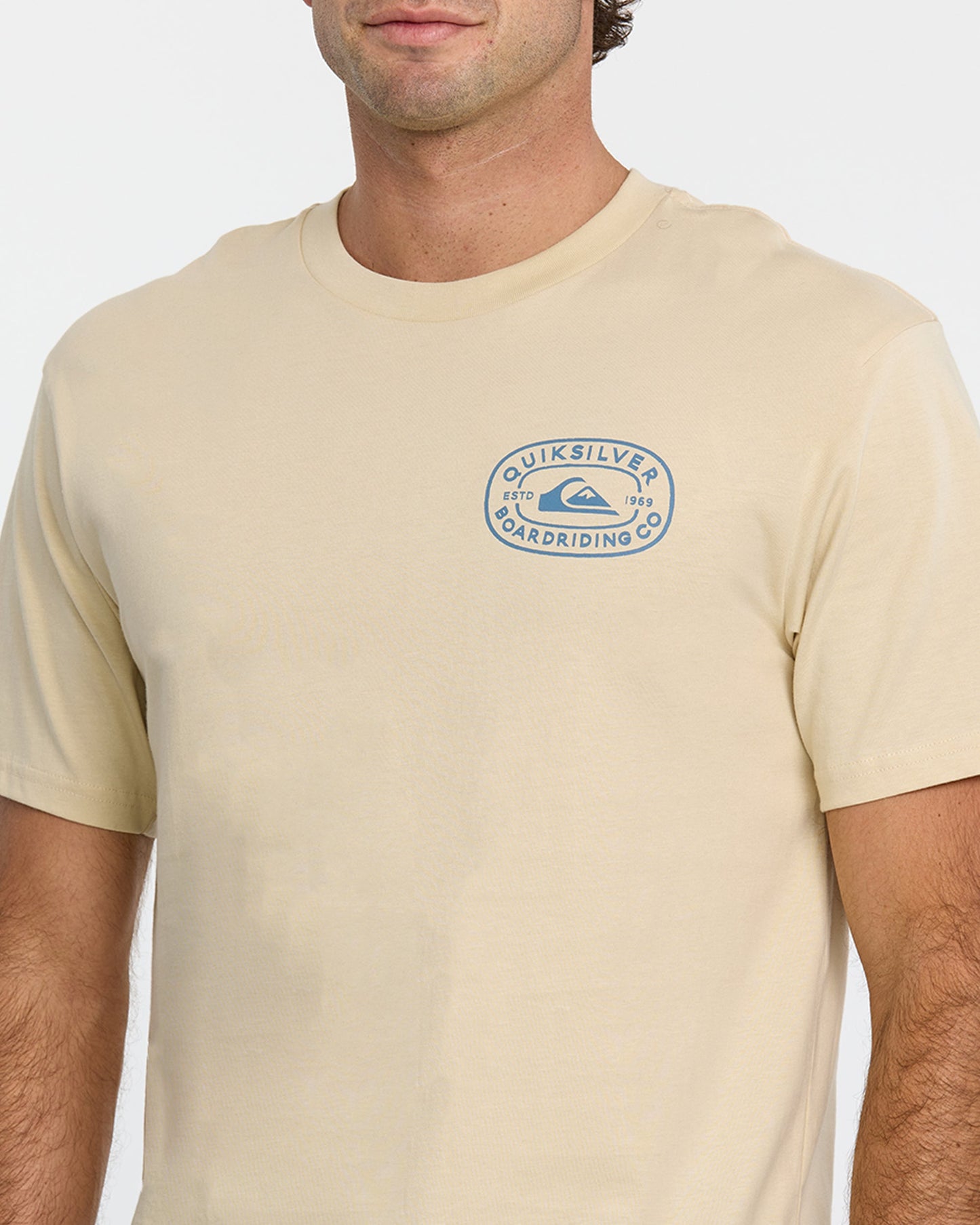 Western Lock T-Shirt - Fog Quick Silver Fog