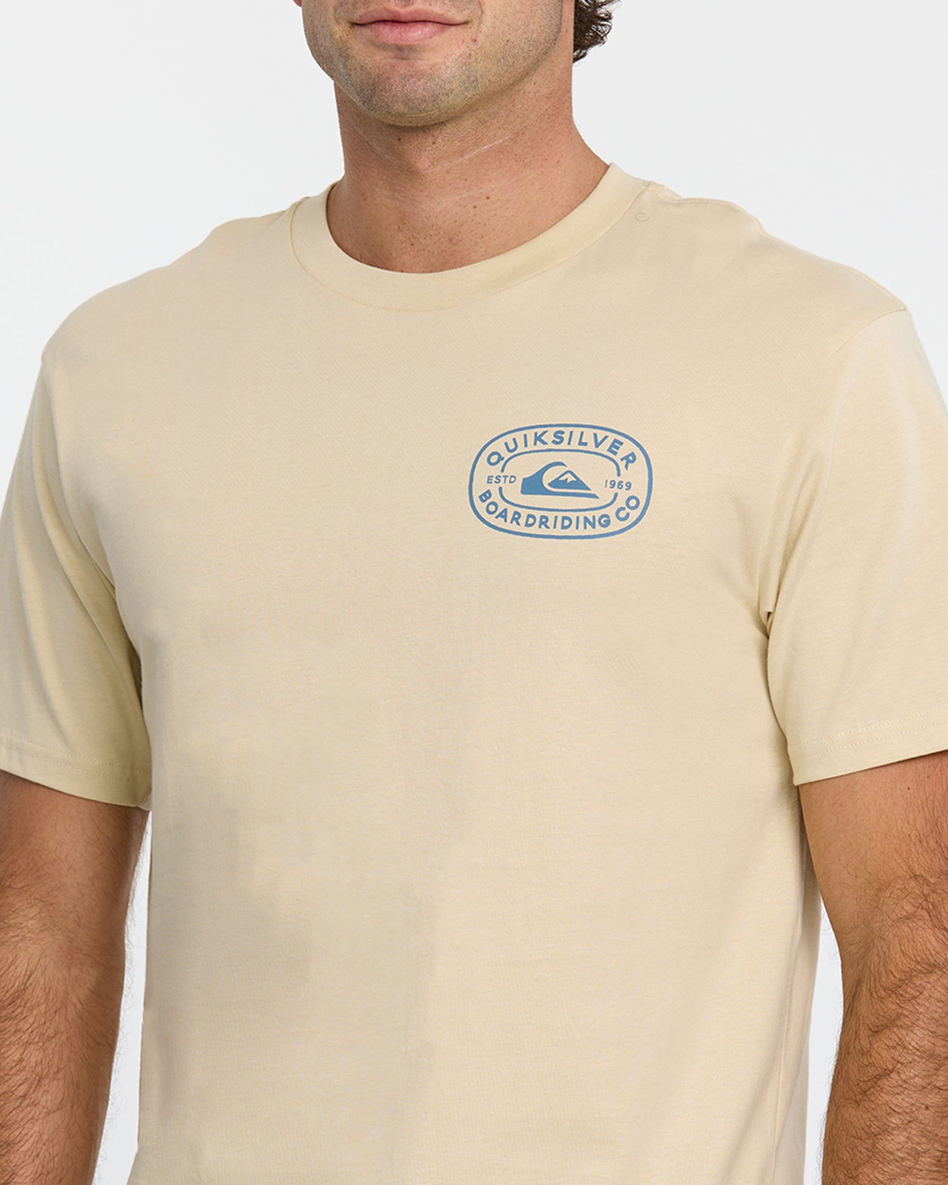 Western Lock T-Shirt - Fog Quick Silver Fog