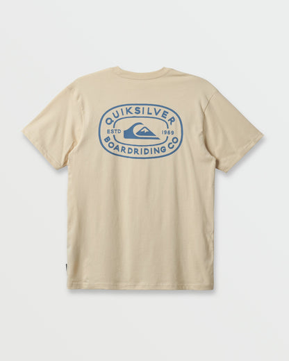 Western Lock T-Shirt - Fog Quick Silver Fog