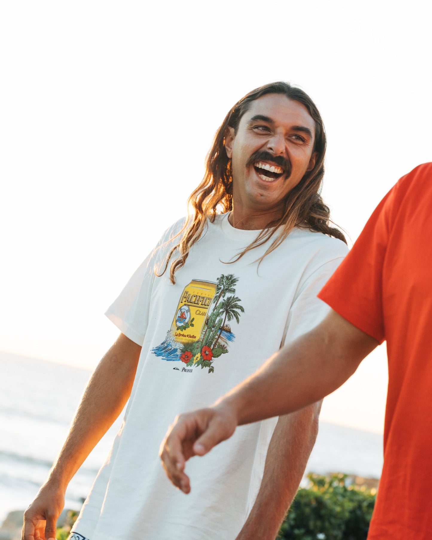 Quiksilver x Pacifico Sunstroke T-Shirt - Tofu Quick Silver Tofu