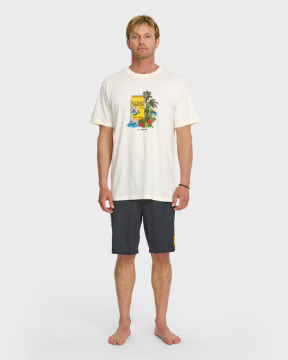 Quiksilver x Pacifico Sunstroke T-Shirt - Tofu Quick Silver Tofu