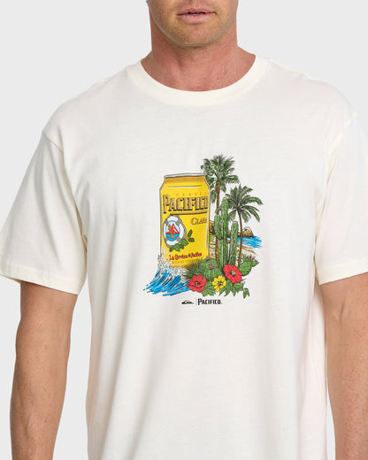 Quiksilver x Pacifico Sunstroke T-Shirt - Tofu Quick Silver Tofu