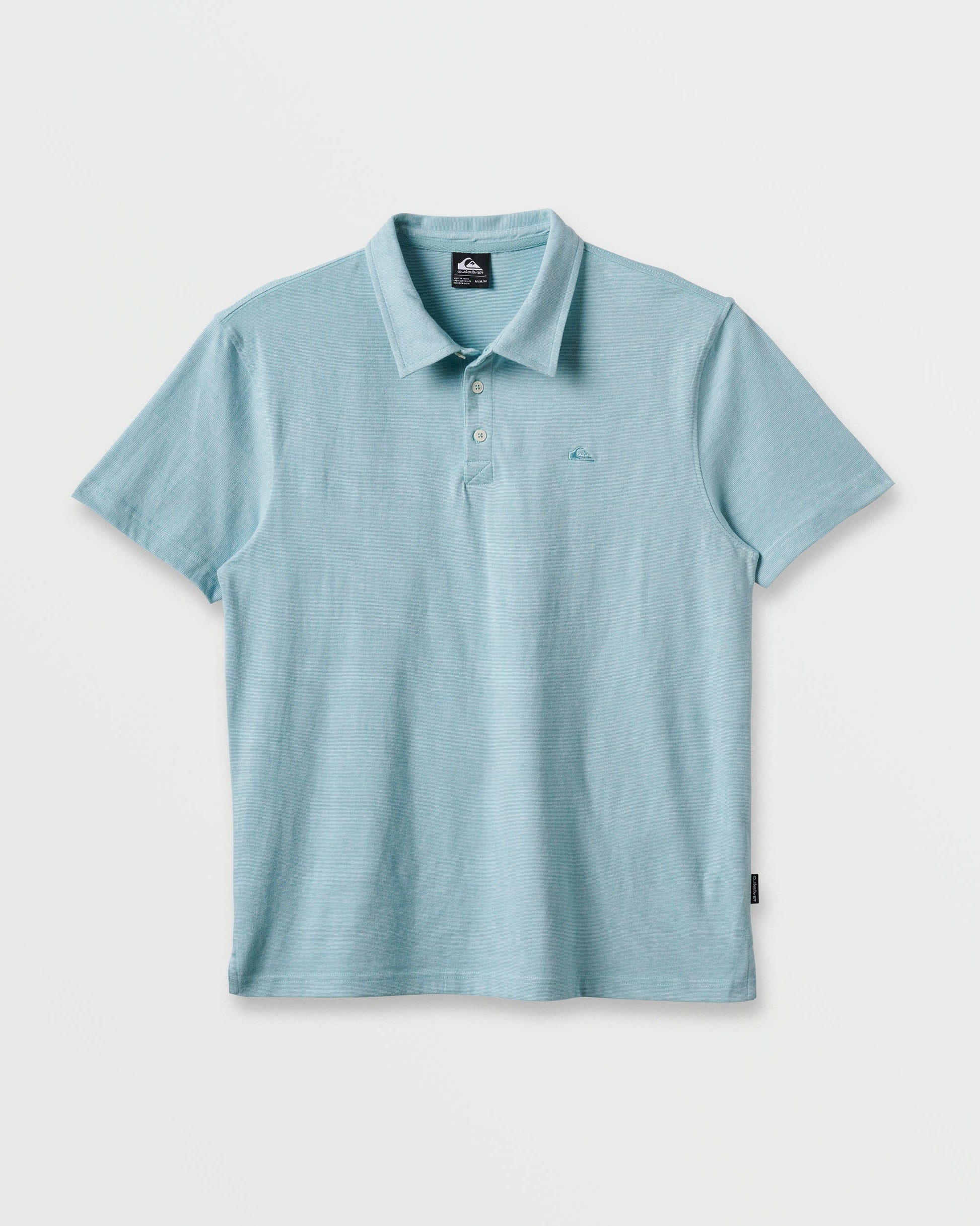 Sunset Cruise Polo Shirt - Dusty Turquoise Quick Silver Dusty Turquoise