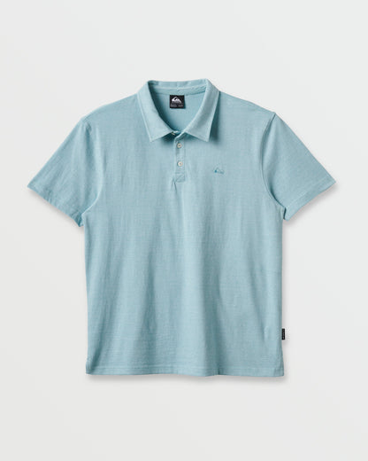 Sunset Cruise Polo Shirt - Dusty Turquoise Quick Silver Dusty Turquoise