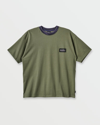 Mercury Ringer T-shirt - Dusty Olive Quick Silver Dusty Olive
