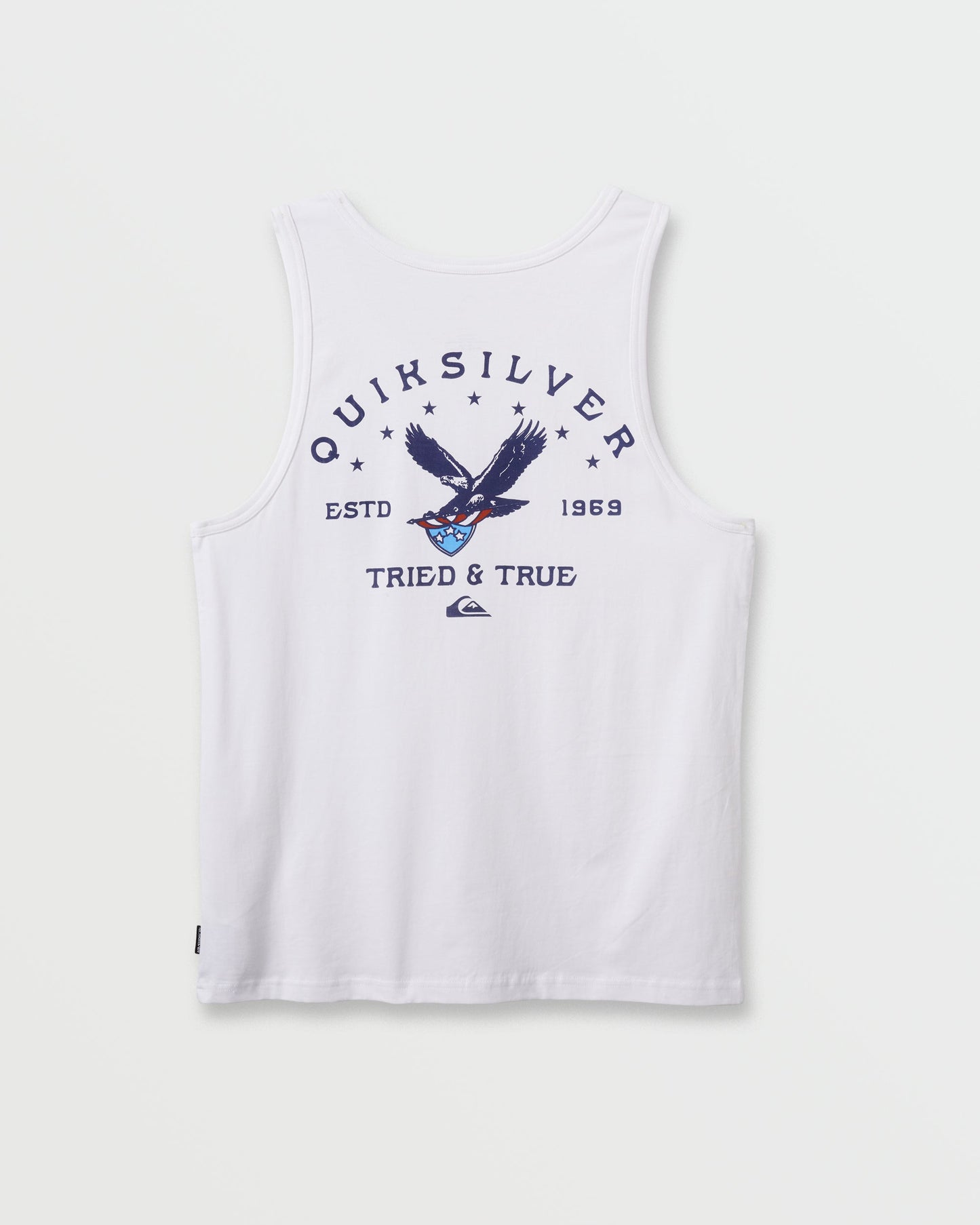 Eagle Usa Tank - White Quick Silver White
