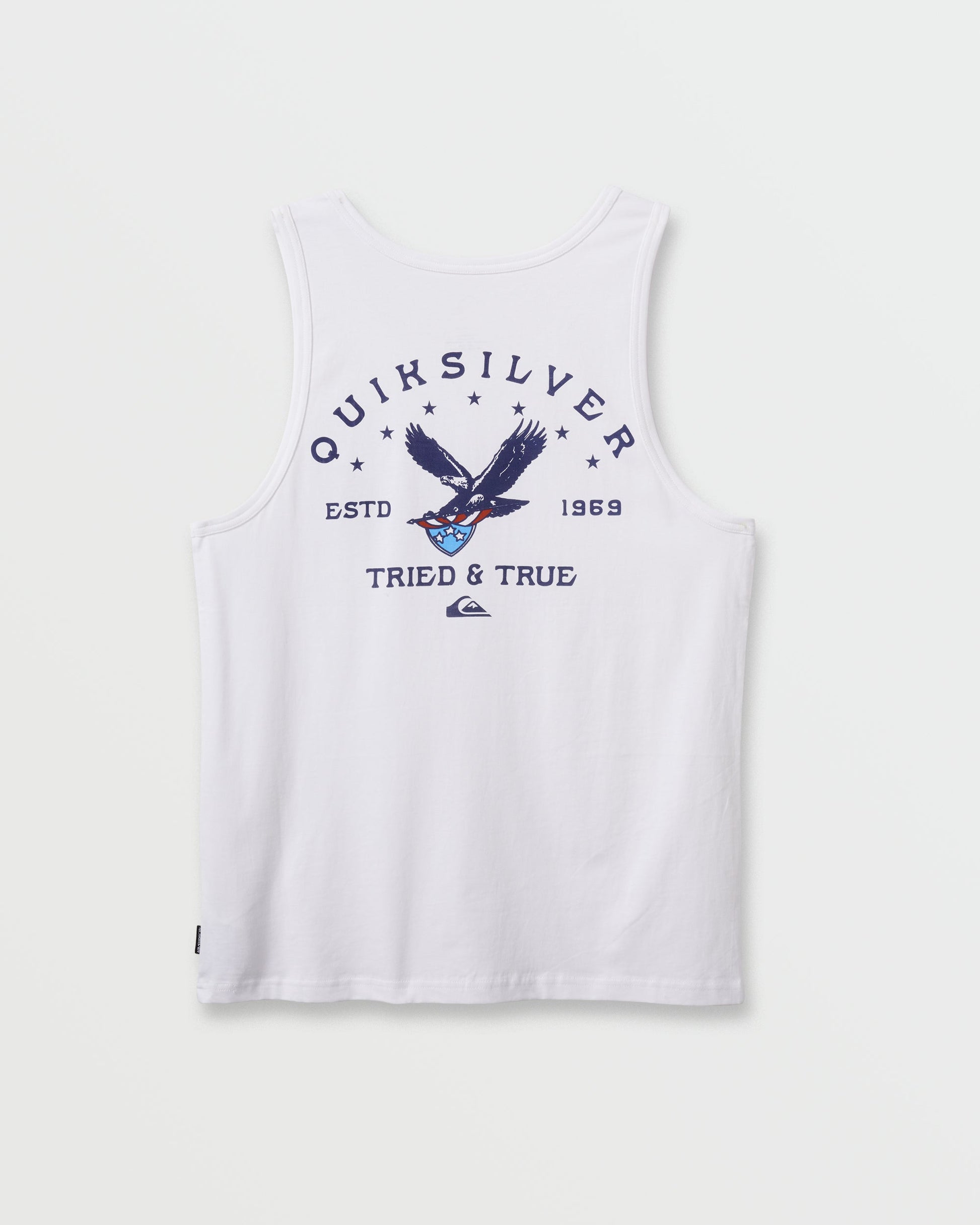 Eagle Usa Tank - White Quick Silver White