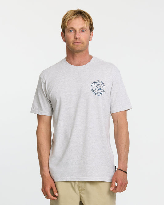 Bubbles T-Shirt - Silver White Heather Quick Silver Silver White Heather