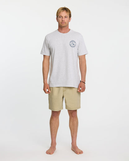 Bubbles T-Shirt - Silver White Heather Quick Silver Silver White Heather