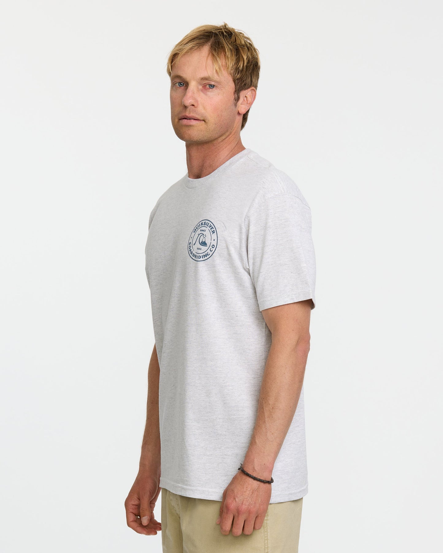 Bubbles T-Shirt - Silver White Heather Quick Silver Silver White Heather