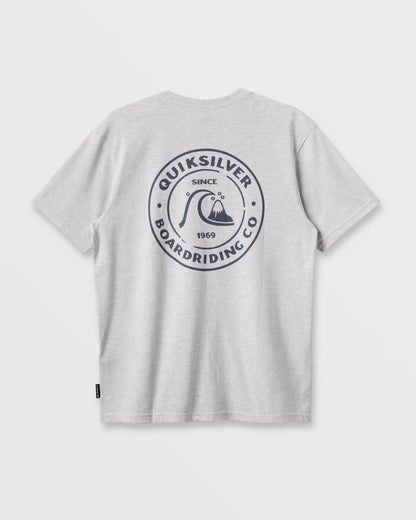 Bubbles T-Shirt - Silver White Heather Quick Silver Silver White Heather