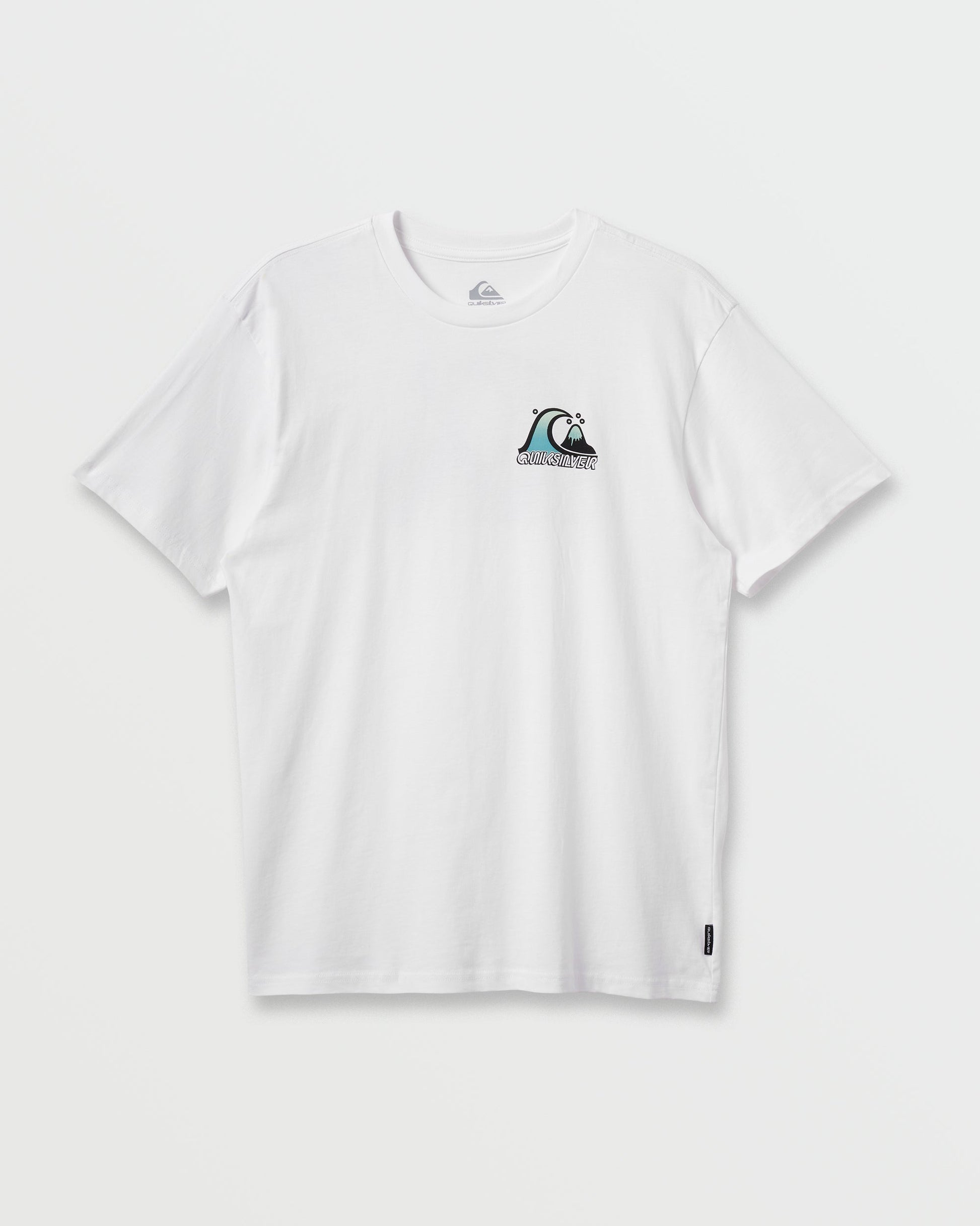 Bubble Fade T-Shirt - White Quick Silver White