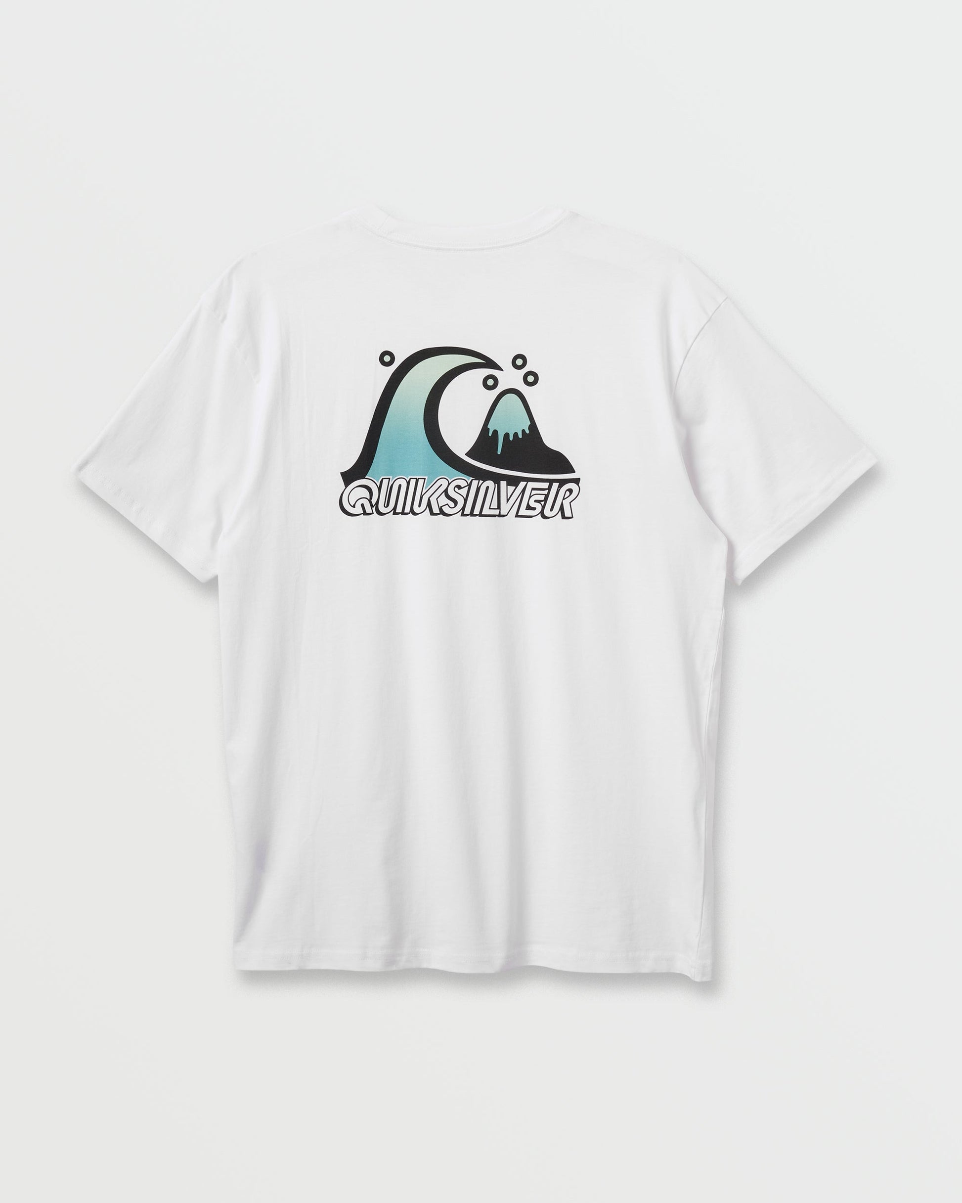 Bubble Fade T-Shirt - White Quick Silver White