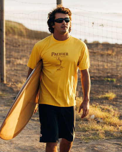Quiksilver x Pacifico Baja Arch T-Shirt - Sunshine Quick Silver Sunshine
