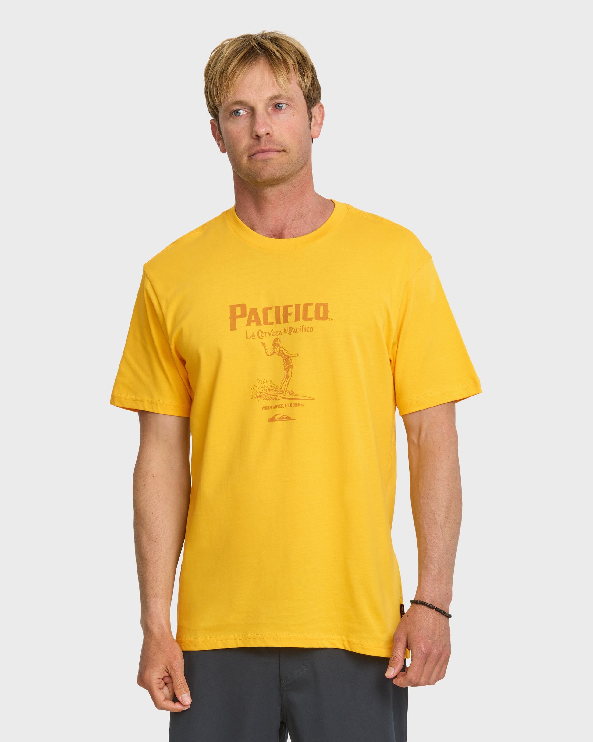 Quiksilver x Pacifico Baja Arch T-Shirt - Sunshine Quick Silver Sunshine