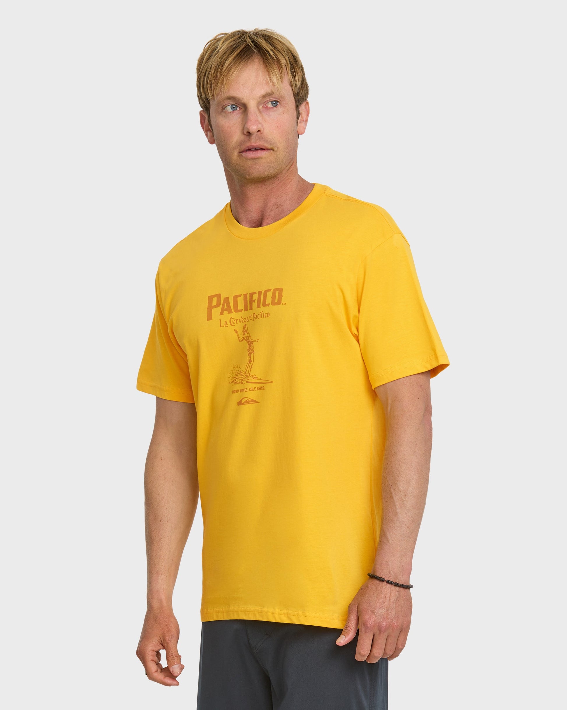 Quiksilver x Pacifico Baja Arch T-Shirt - Sunshine Quick Silver Sunshine