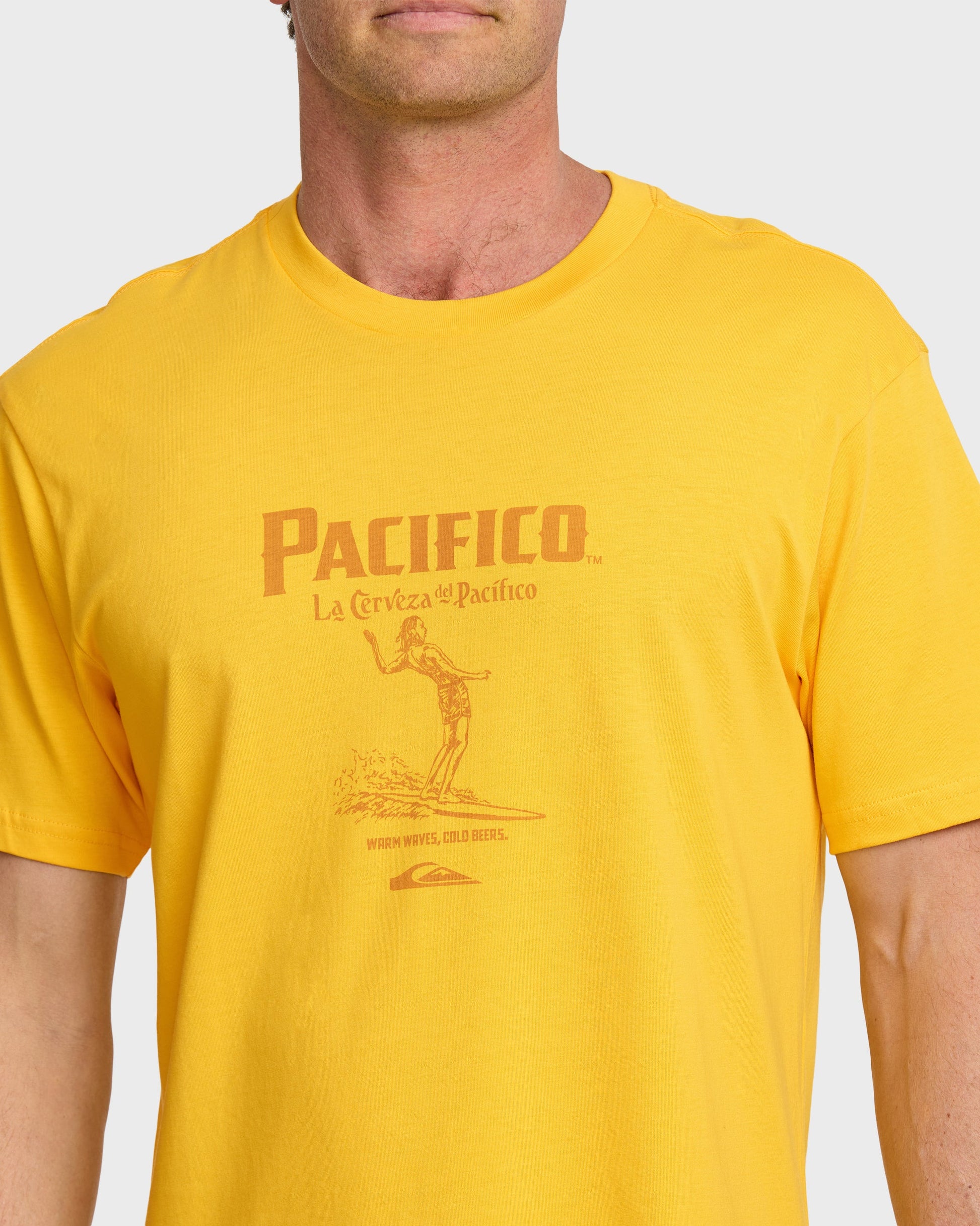 Quiksilver x Pacifico Baja Arch T-Shirt - Sunshine Quick Silver Sunshine