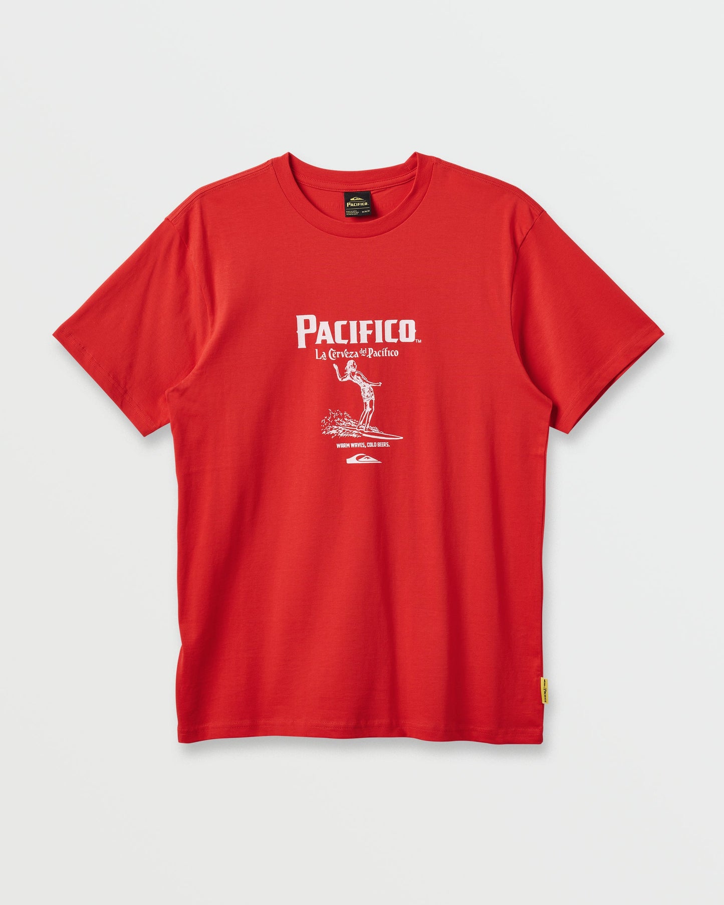Quiksilver x Pacifico Baja Arch T-Shirt - Red Quick Silver Red