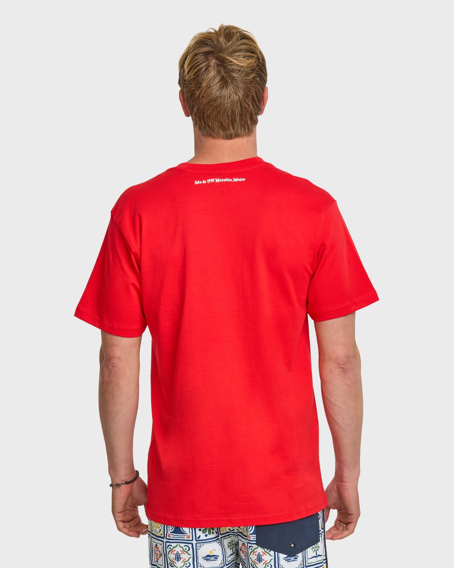 Quiksilver x Pacifico Baja Arch T-Shirt - Red Quick Silver Red