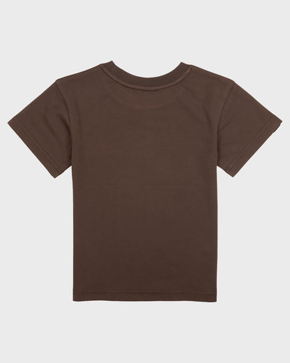 BinkyBro x Quiksilver Surf Club T-Shirt Quick Silver Brown