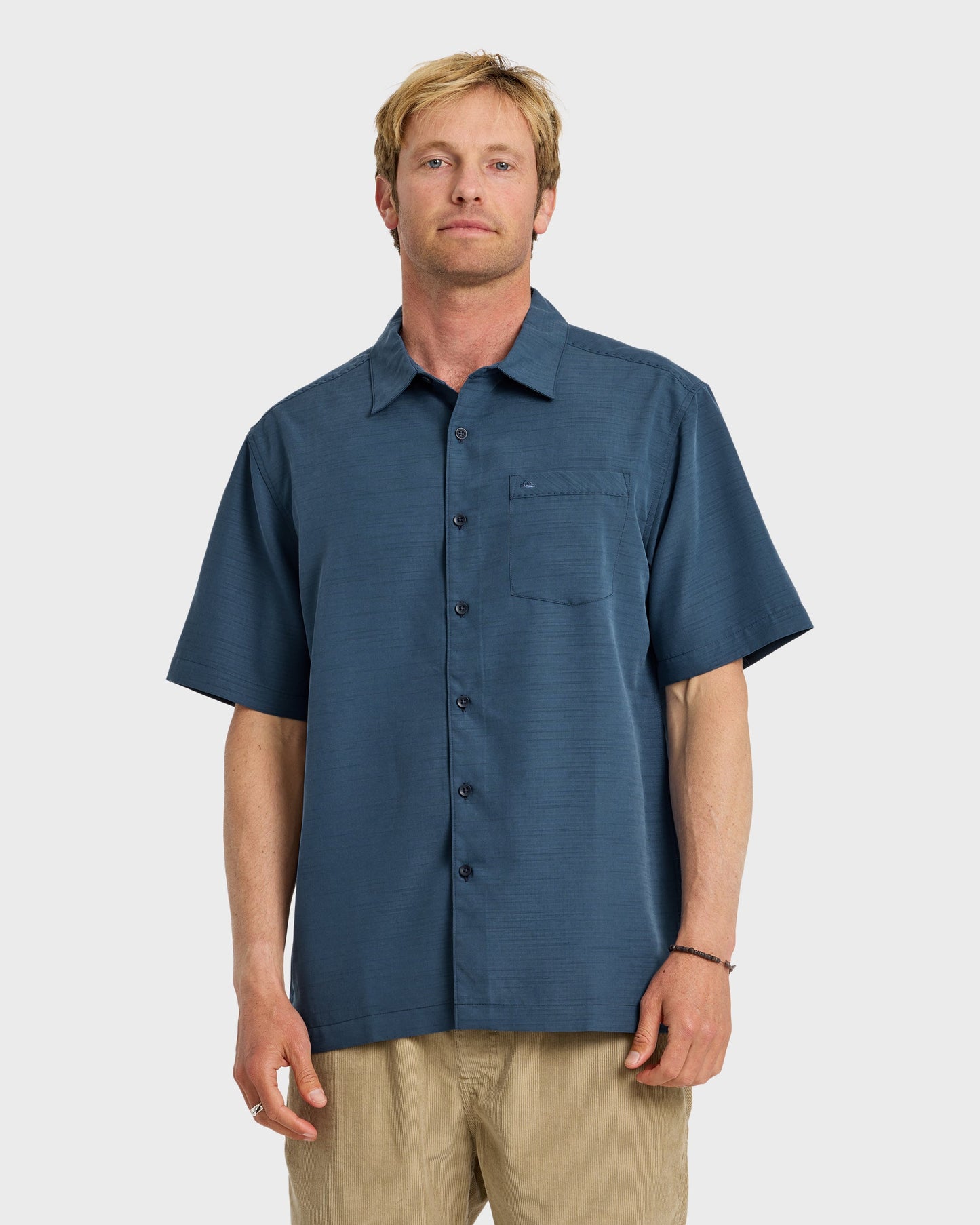 Waterman Centinela Premium Anti-Wrinkle Shirt - Navy Quick Silver Navy