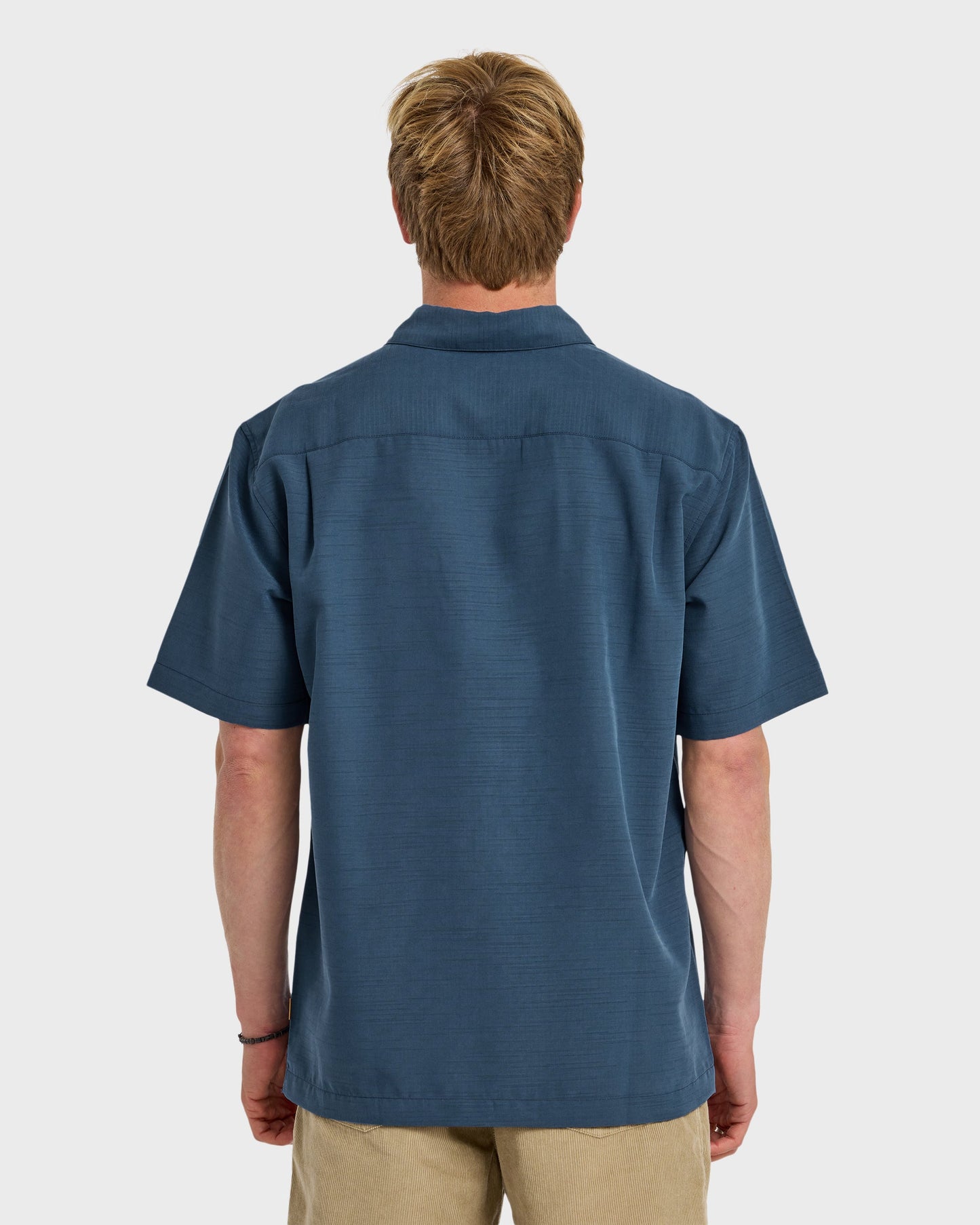 Waterman Centinela Premium Anti-Wrinkle Shirt - Navy Quick Silver Navy