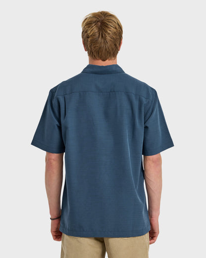 Waterman Centinela Premium Anti-Wrinkle Shirt - Navy Quick Silver Navy