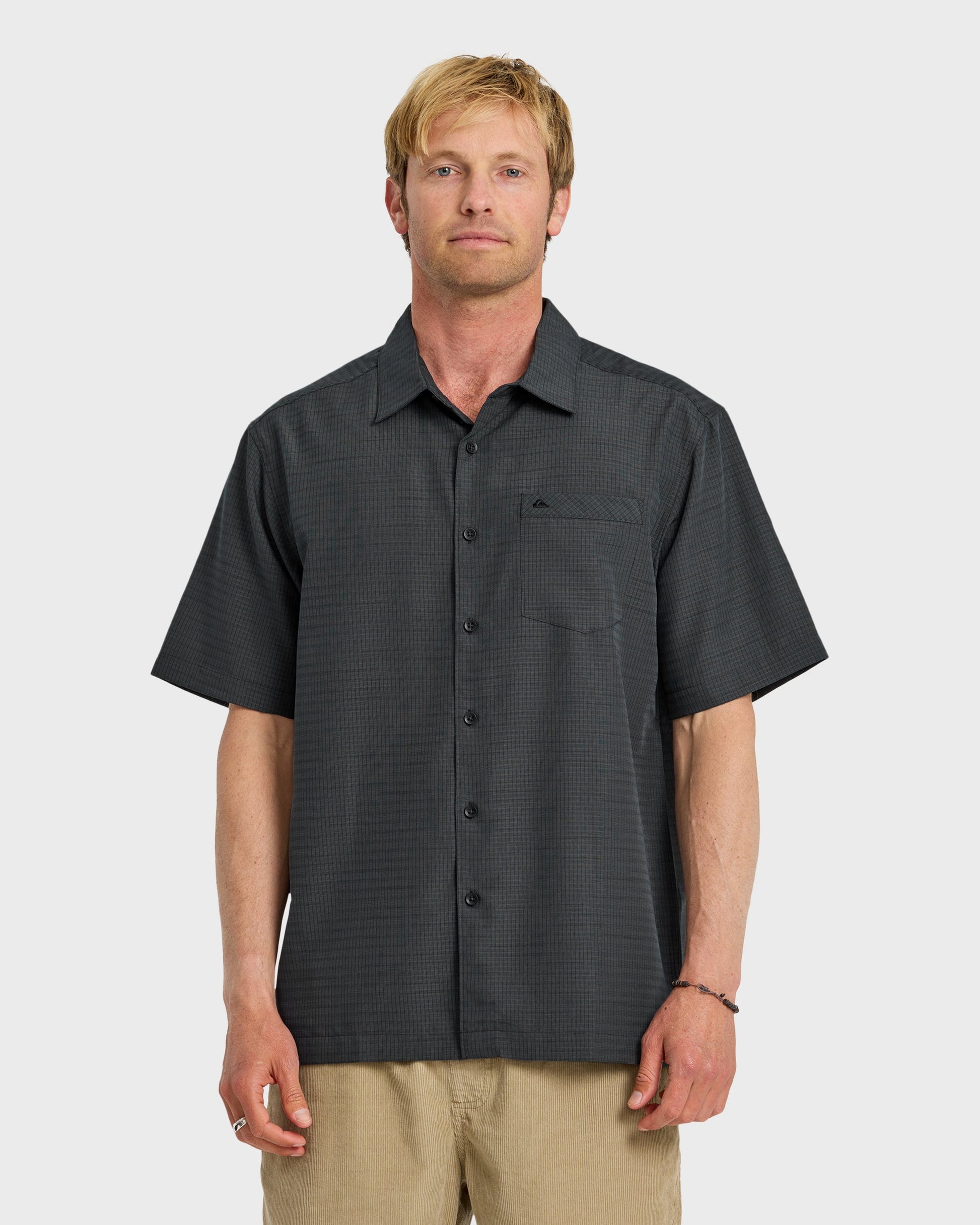 Waterman Centinela Premium Anti-Wrinkle Shirt - Black Quick Silver Black