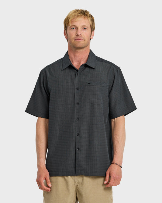 Waterman Centinela Premium Anti-Wrinkle Shirt - Black Quick Silver Black