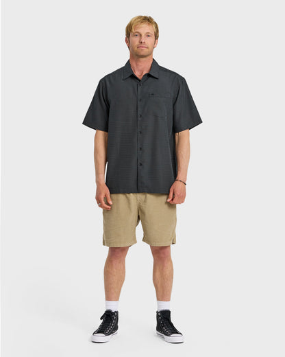Waterman Centinela Premium Anti-Wrinkle Shirt - Black Quick Silver Black
