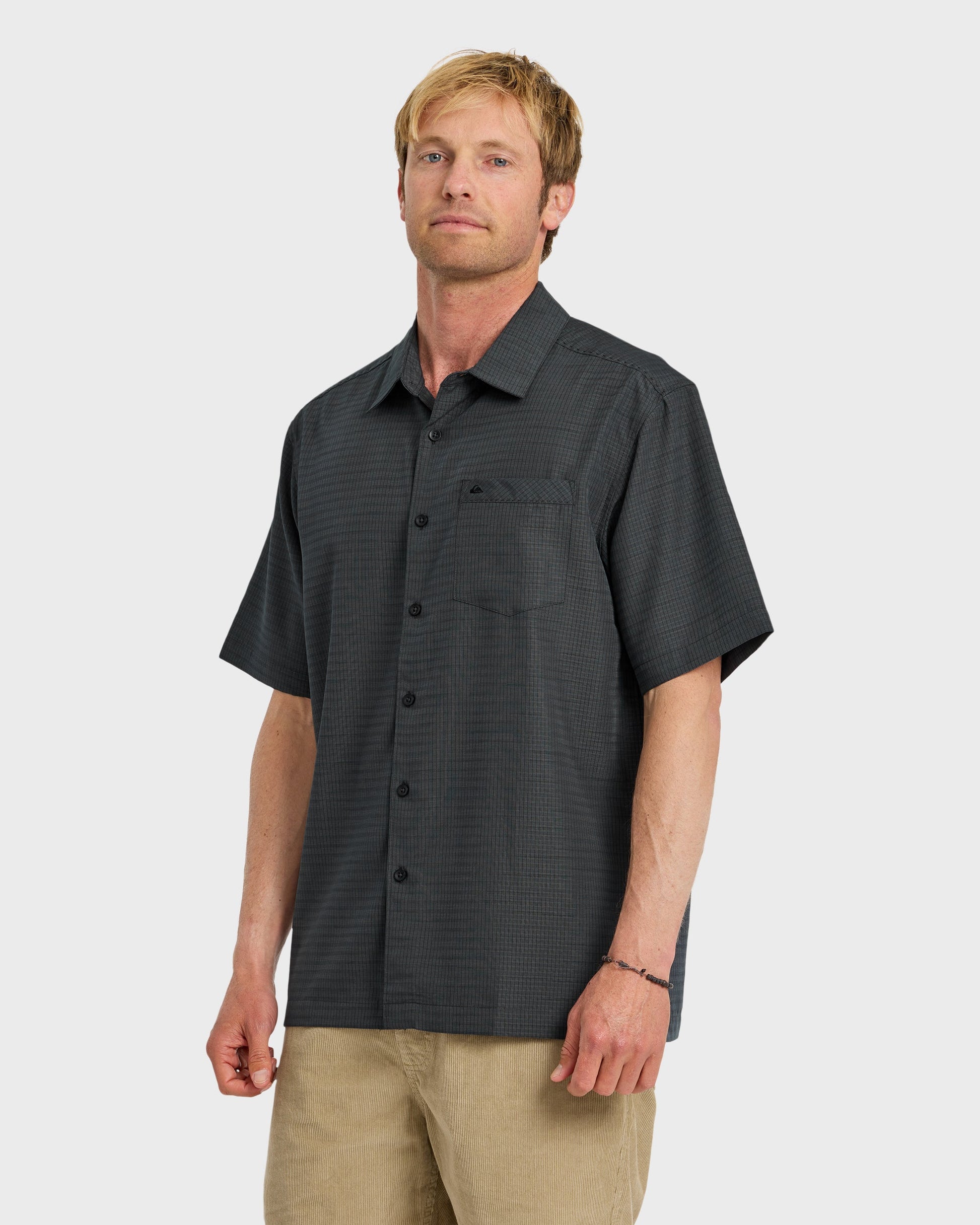 Waterman Centinela Premium Anti-Wrinkle Shirt - Black Quick Silver Black