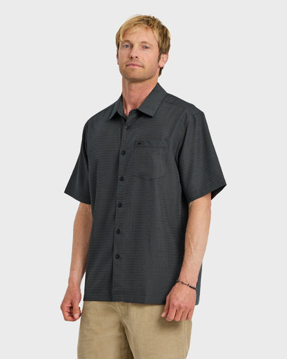 Waterman Centinela Premium Anti-Wrinkle Shirt - Black Quick Silver Black
