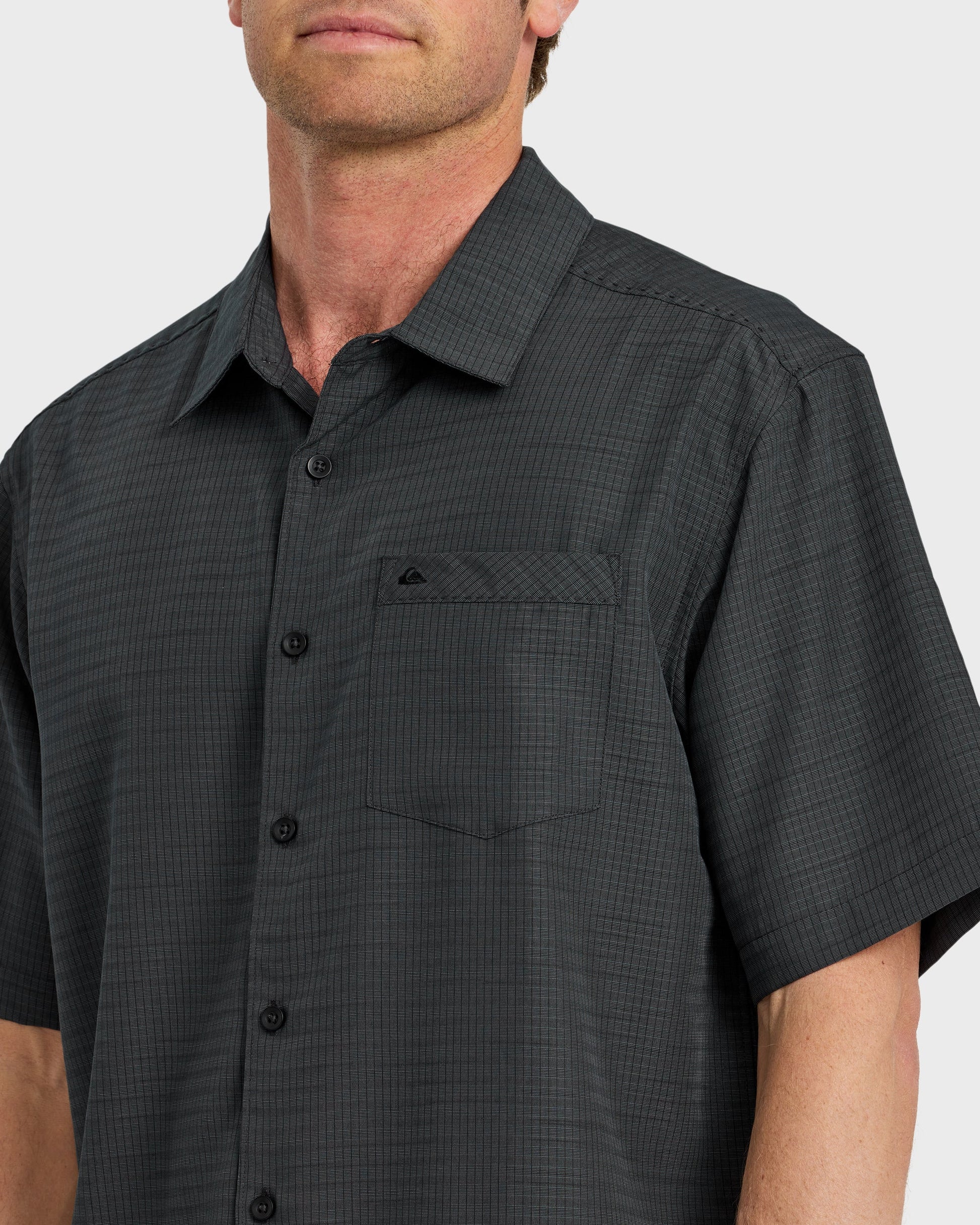 Waterman Centinela Premium Anti-Wrinkle Shirt - Black Quick Silver Black