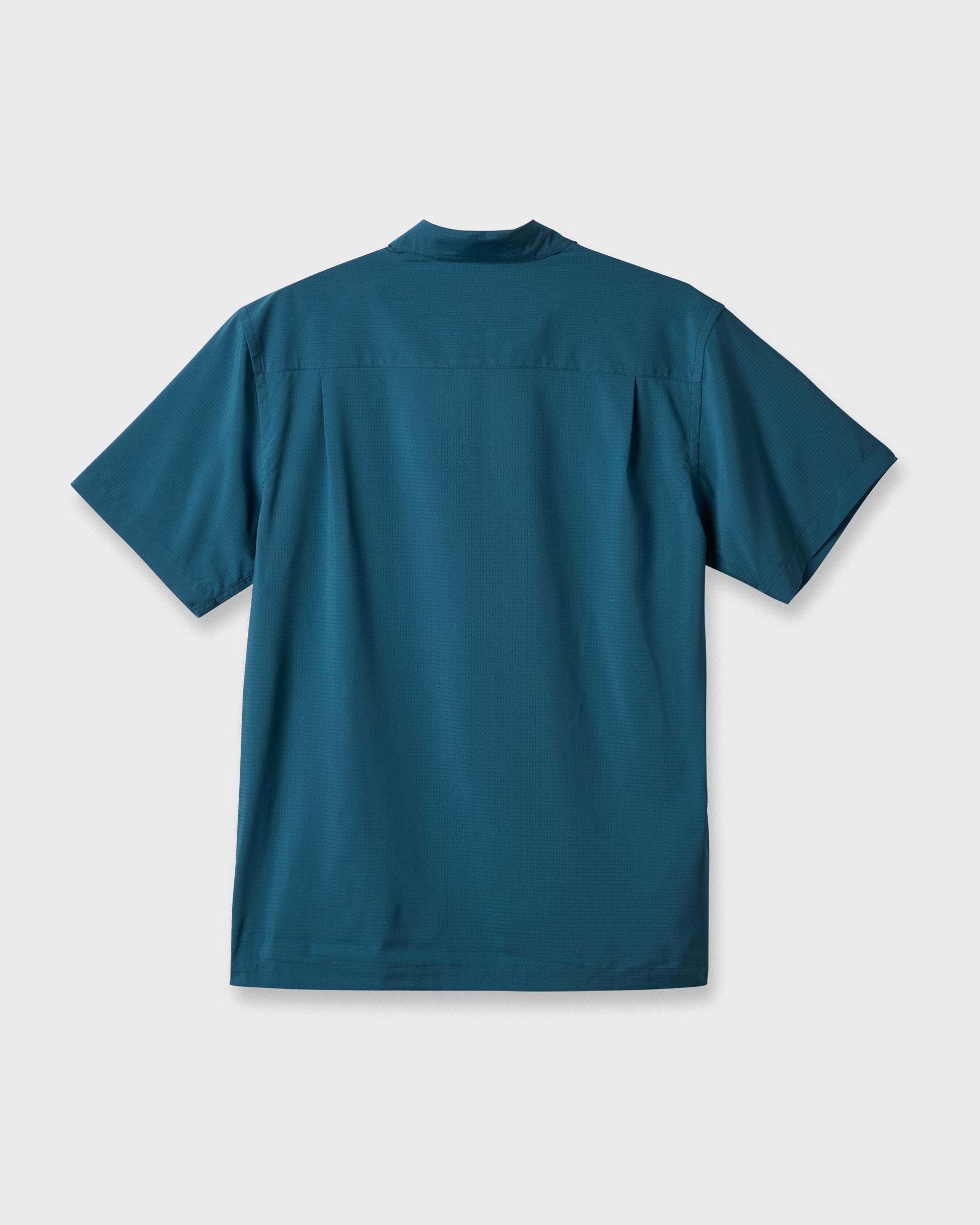 Chaser Short Sleeve Woven Shirt - Real Teal Quick Silver Real Teal