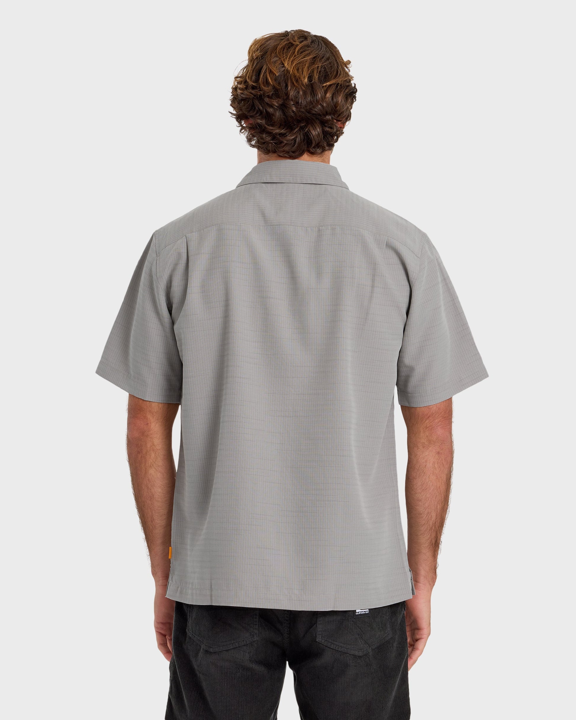 Waterman Centinela Premium Anti-Wrinkle Shirt - Grey Quick Silver Grey