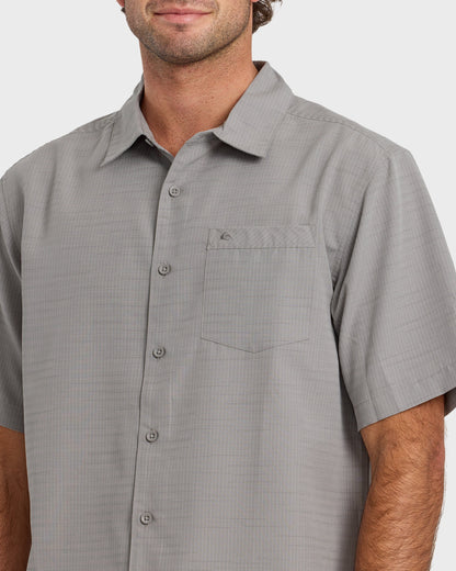 Waterman Centinela Premium Anti-Wrinkle Shirt - Grey Quick Silver Grey