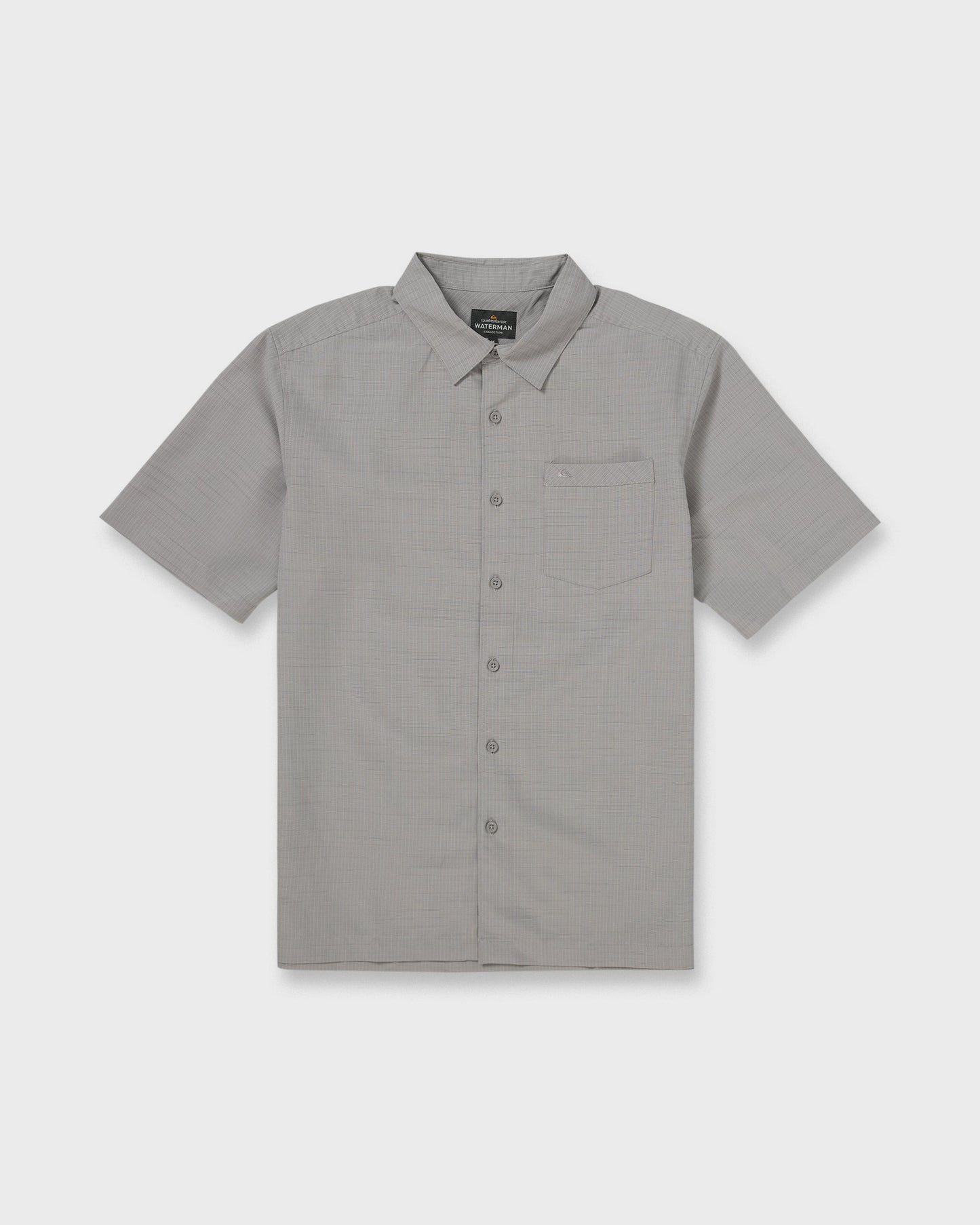 Waterman Centinela Premium Anti-Wrinkle Shirt - Grey Quick Silver Grey
