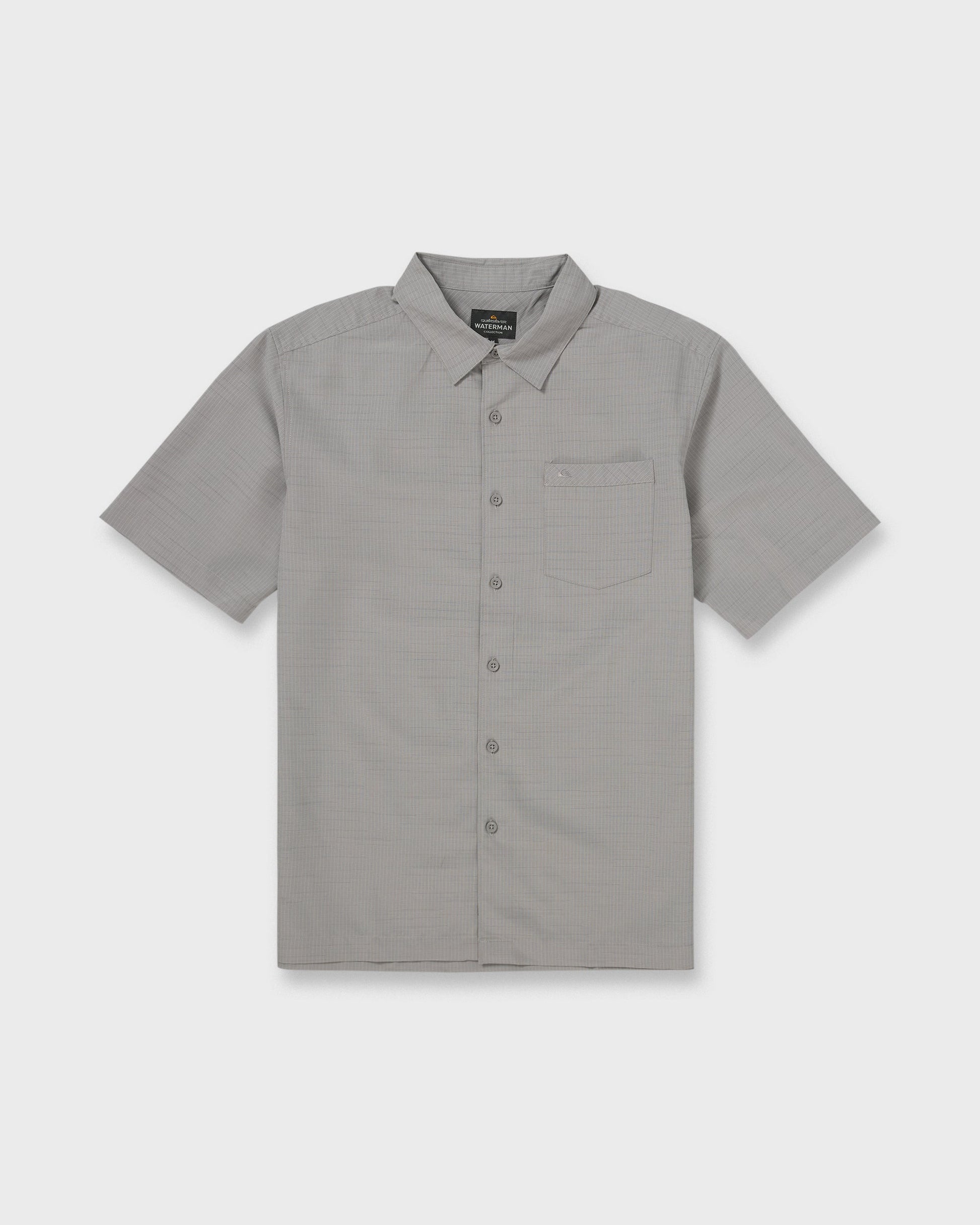 Waterman Centinela Premium Anti-Wrinkle Shirt - Grey Quick Silver Grey
