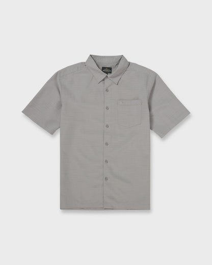 Waterman Centinela Premium Anti-Wrinkle Shirt - Grey Quick Silver Grey