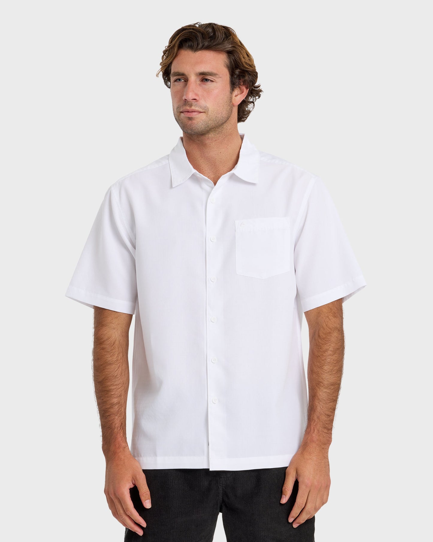 Waterman Centinela Premium Anti-Wrinkle Shirt - White Quick Silver White