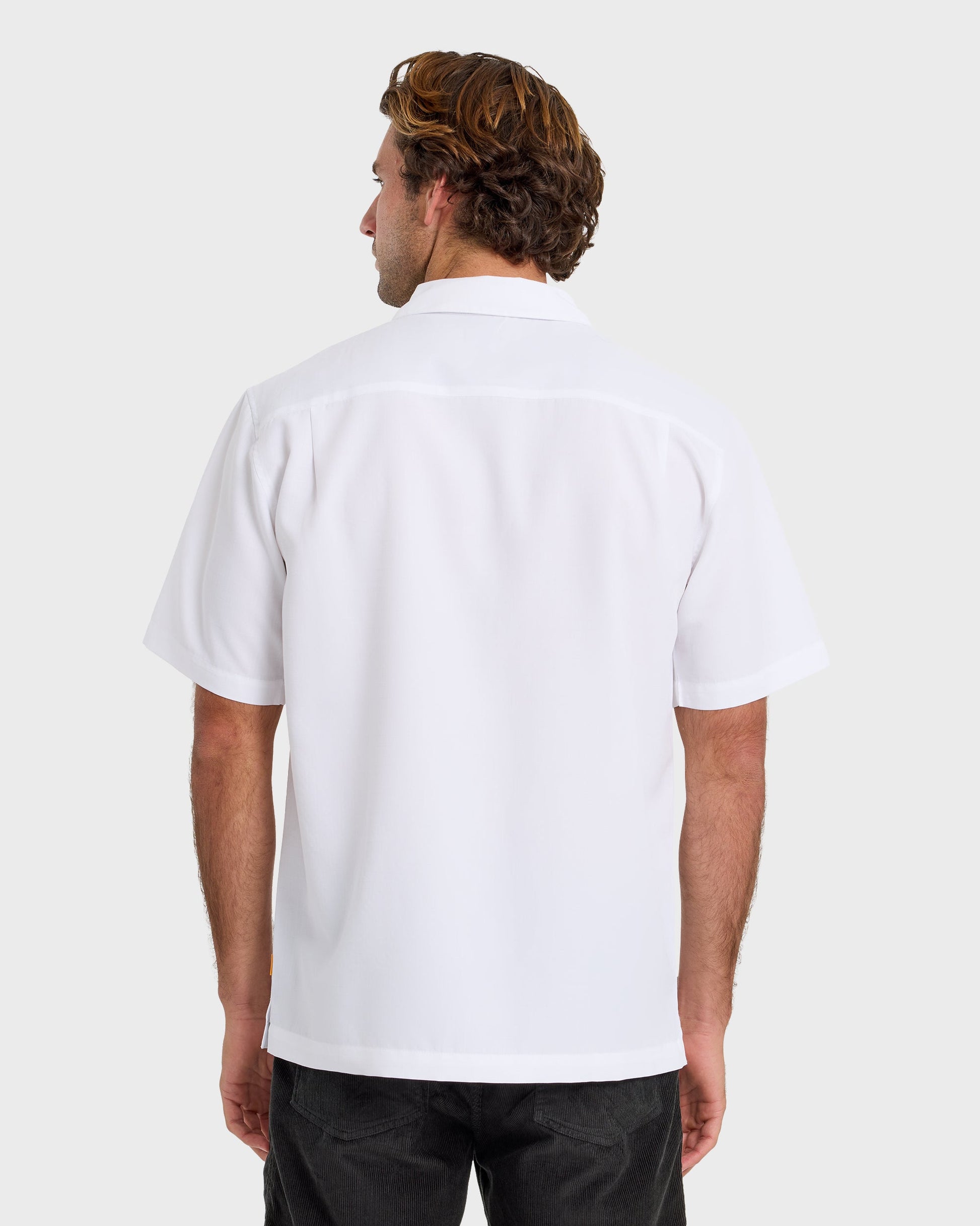 Waterman Centinela Premium Anti-Wrinkle Shirt - White Quick Silver White
