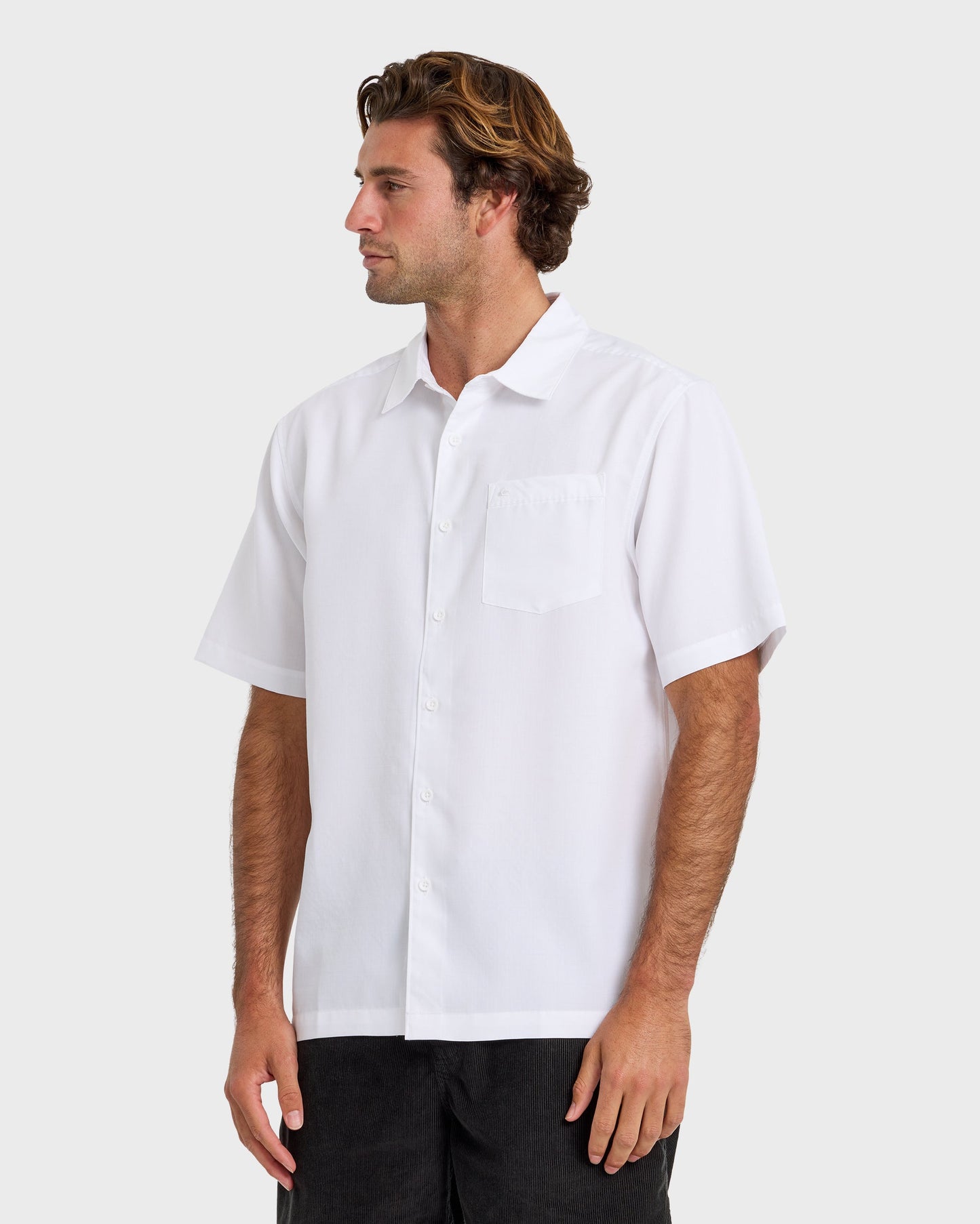 Waterman Centinela Premium Anti-Wrinkle Shirt - White Quick Silver White