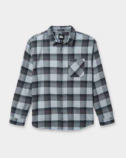 Penmar Check Flannel Shirt - Quarry Quick Silver Quarry