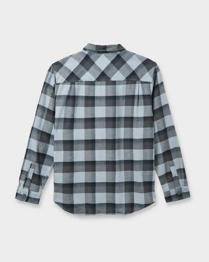 Penmar Check Flannel Shirt - Quarry Quick Silver Quarry