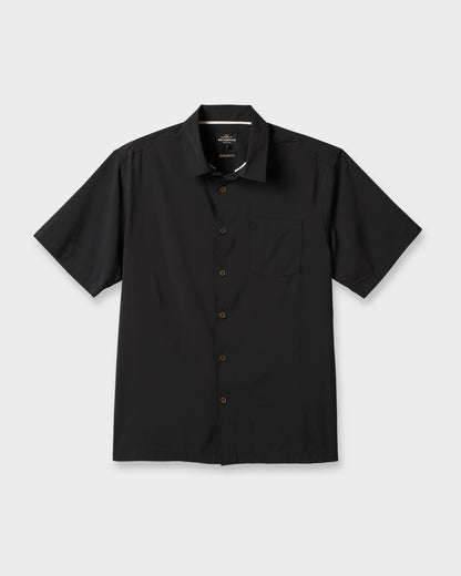 Chaser Short Sleeve Woven Shirt - Phantom Quick Silver Phantom