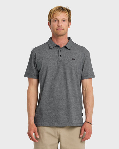 Sunset Cruise Polo Shirt - Black Quick Silver Black